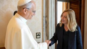 primer-encuentro-oficial-del-papa-y-la-primer-ministro-meloni