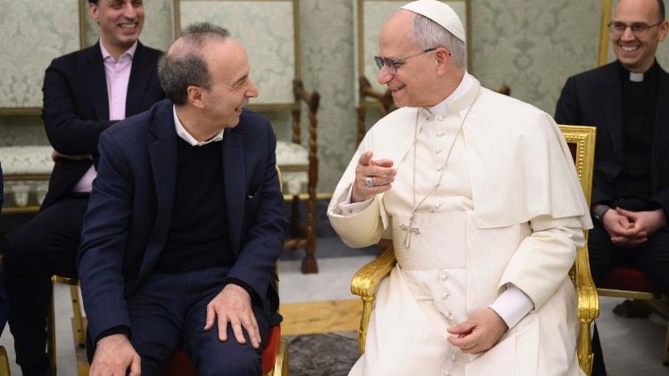 León XIV se reúne con el actor Benigni: «tu Pedro habla de amor» leon-xiv-se-reune-con-el-actor-benigni:-«tu-pedro-habla-de-amor»